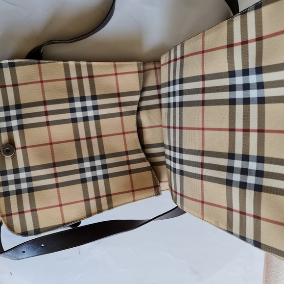 Burberry Nova Check Backpack Bag Biege/Brown - Picture 6 of 16